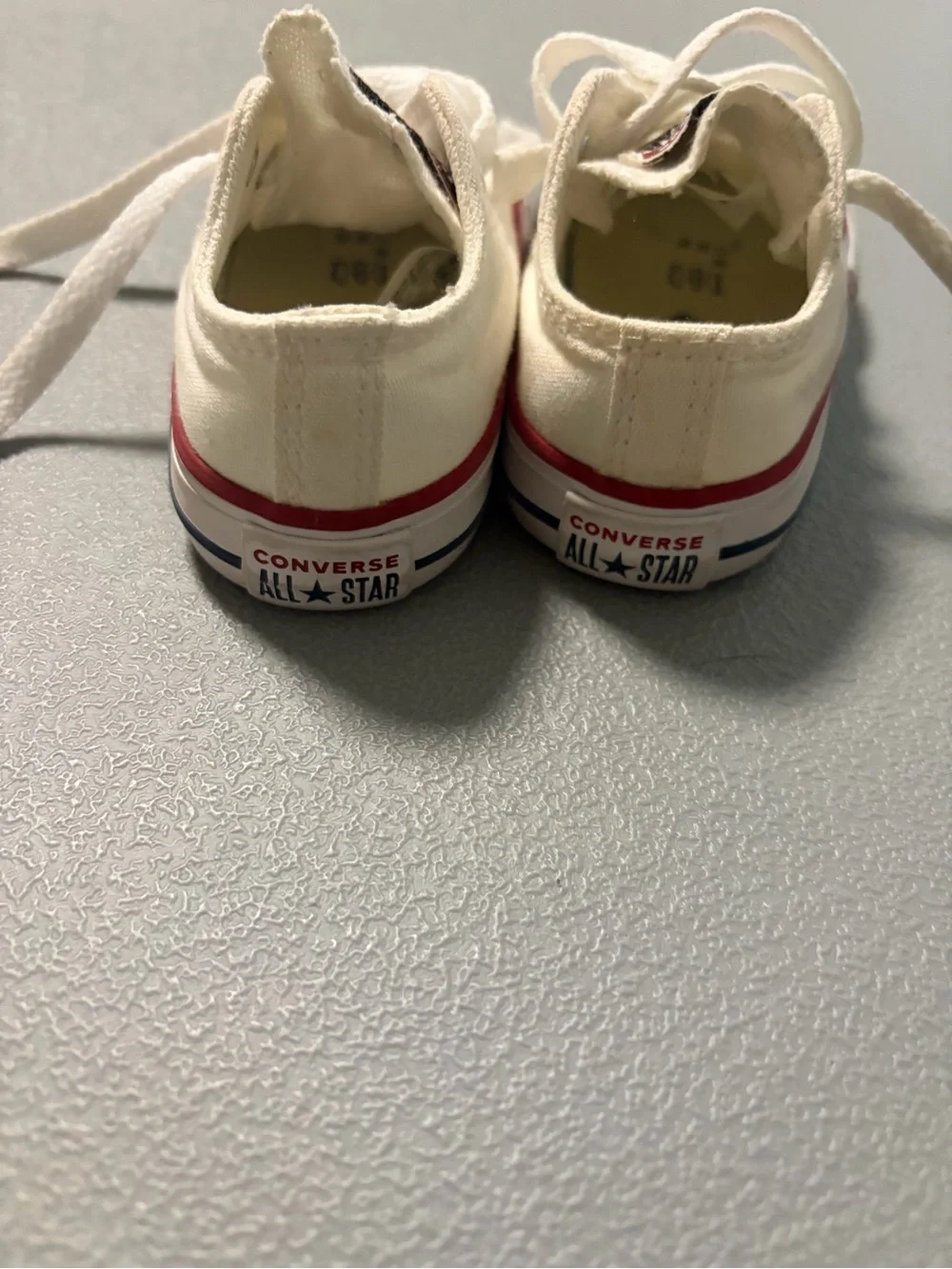 Converse Kids' White Low-Top Sneakers